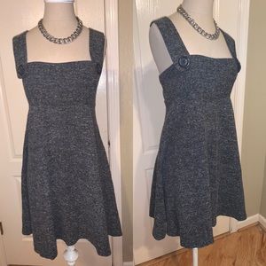 Vintage overall style mini dress